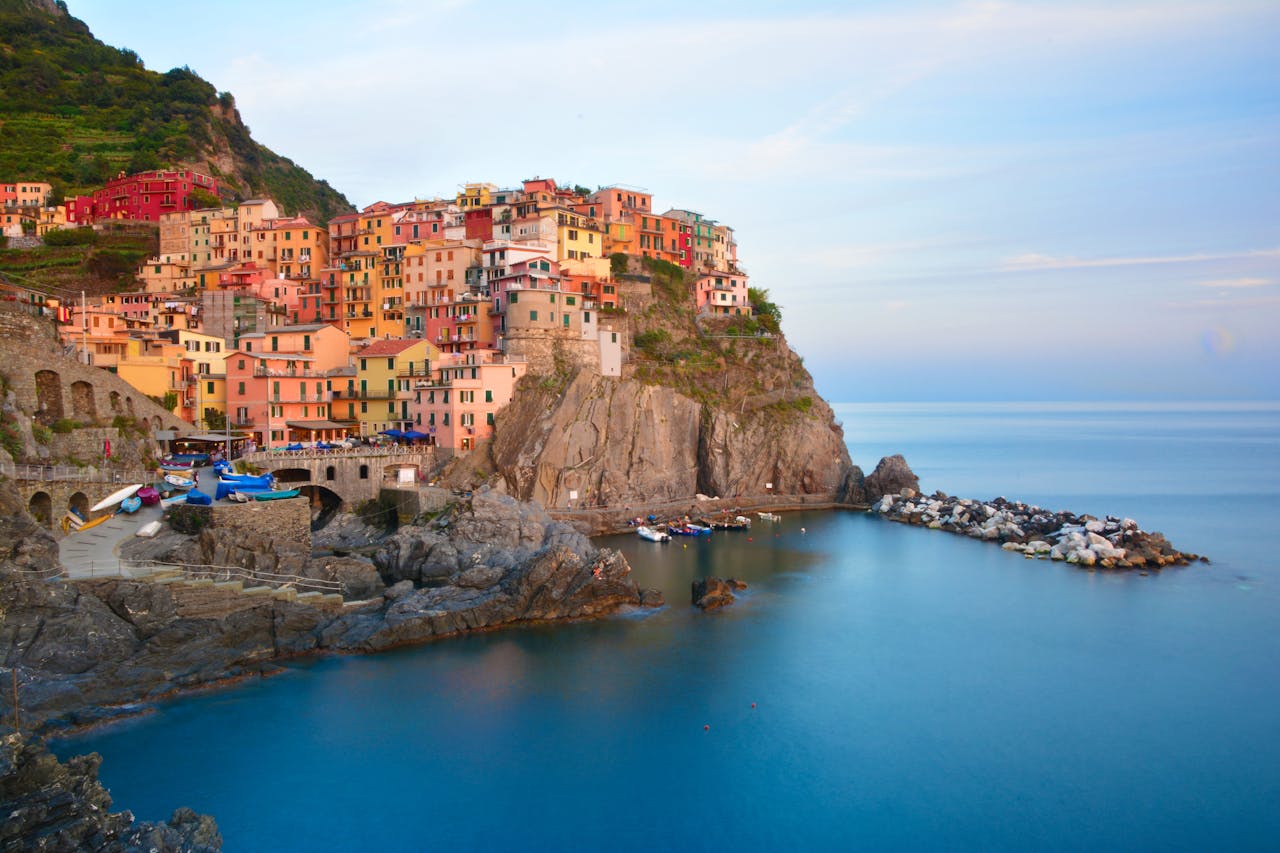 Colorful seaside villages of Cinque Terre, private tour of Liguria coastal hiking trails